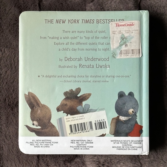 The Quiet Book Baby Board Book - Picture 6 of 6